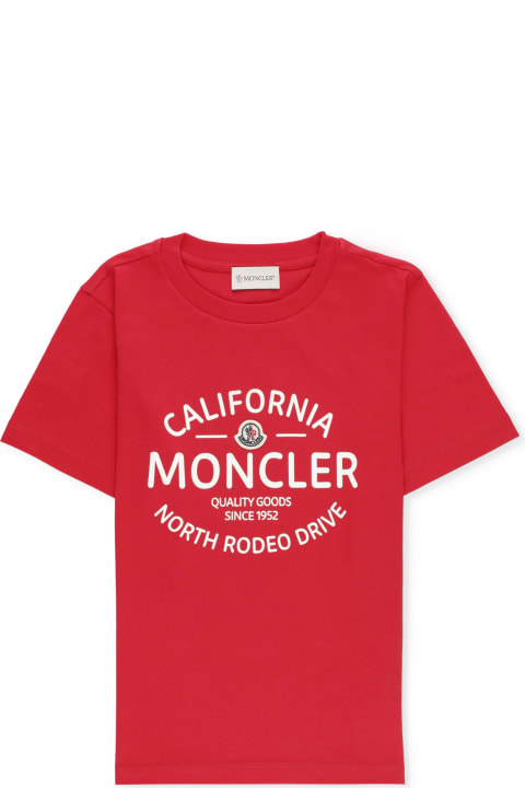 Topwear for Boys Moncler T-shirt With Print