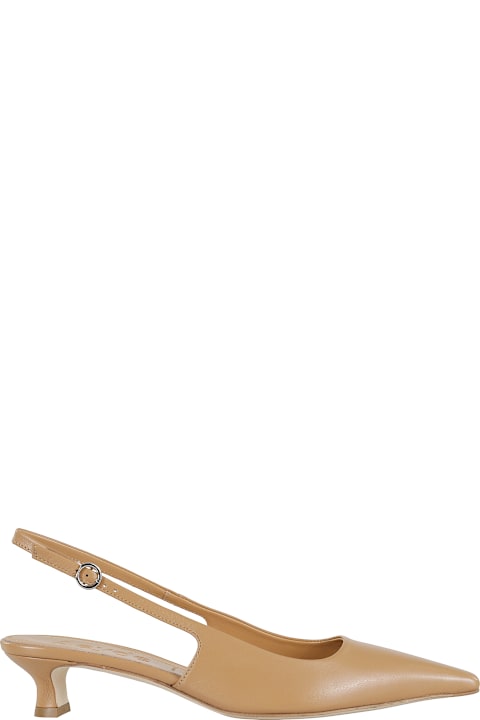 aeyde أحذية كعب عالٍ لـ السيدات aeyde Catrina Nappa Leather Hazelnut