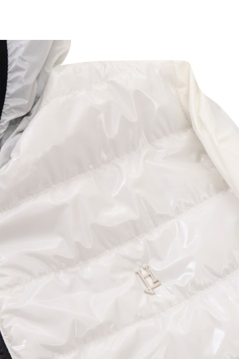 Coats & Jackets for Girls Herno White Padded Jacket