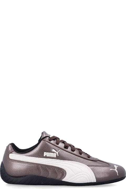 Puma Speedcat Metallic Leather Sneakers