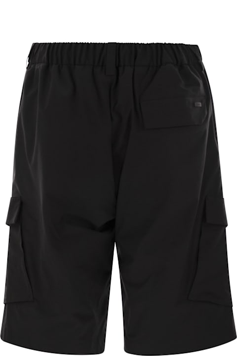 Herno Pants for Men Herno Ultralight Nylon Cargo Bermuda Shorts