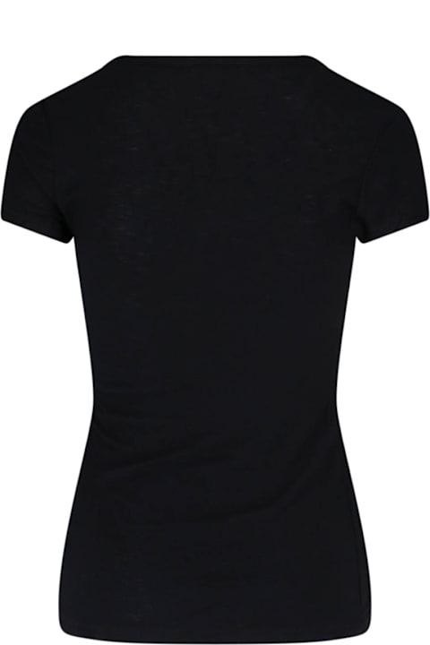 James Perse Topwear for Women James Perse V-neck T-shirt
