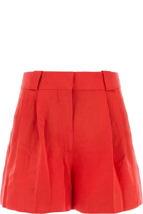 Blazé Milano Clothing for Women Blazé Milano Coral Silk Blend Flica Selle Shorts