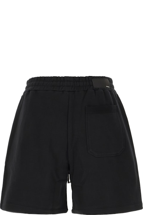 Pants for Men AMIRI Black Cotton Bermuda Shorts