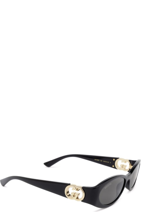 Fashion for Men Gucci Eyewear Gg1660s Linea Gucci Lido 001 Black Grey Sunglasses