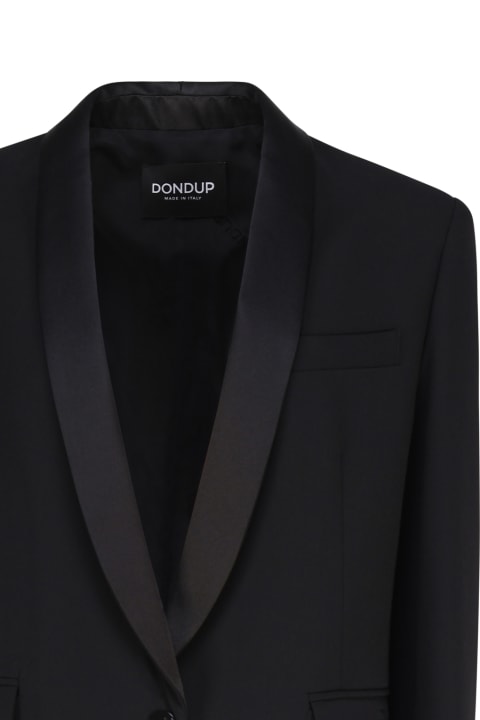 Fashion for Men Dondup Single-breasted Blazer In Wool Blend