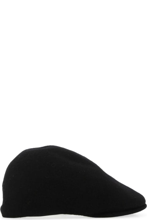 Kangol Hats for Men Kangol Black Felt Baker Boy Hat