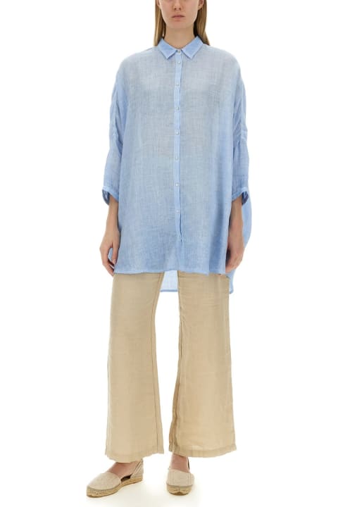 120% Lino Clothing for Women 120% Lino Linen Shirt