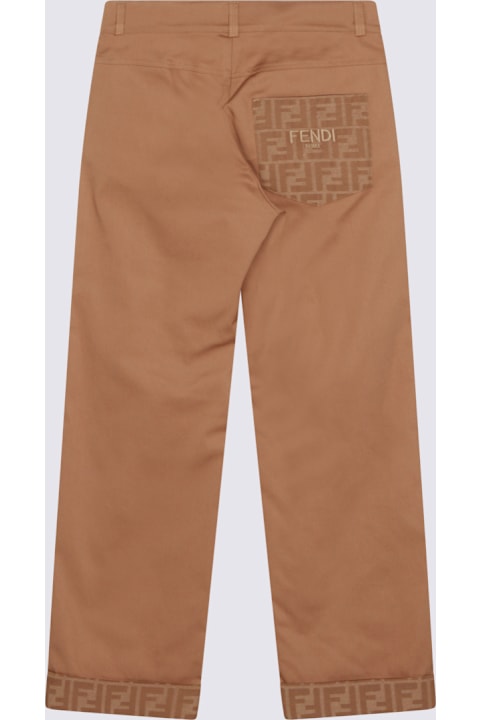 أدوات منزلية Fendi Camel Cotton Pants