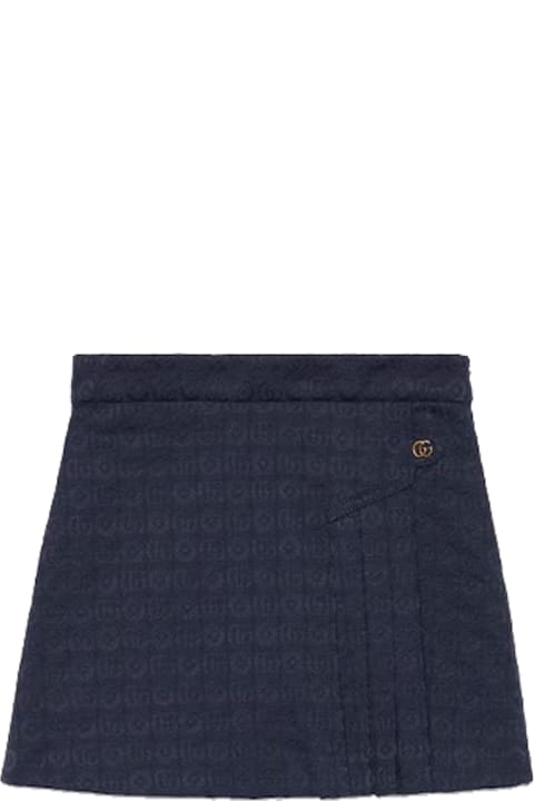 Gucci Bottoms for Girls Gucci Skirt With Double G