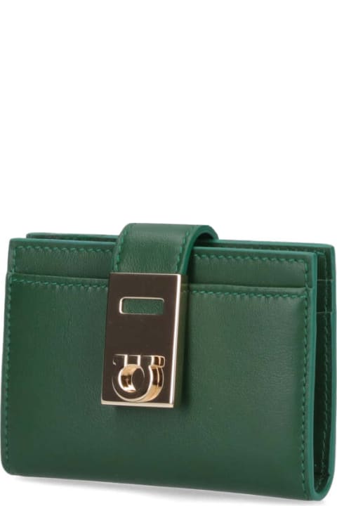 Ferragamo Wallets for Women Ferragamo "hug" Card Holder
