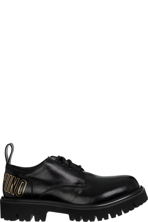 Moschino Loafers & Boat Shoes for Men Moschino Leather Derby Shoes