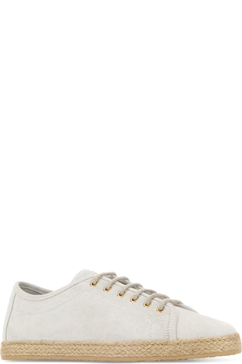 Homeware Brunello Cucinelli Chalk Suede Sneakers