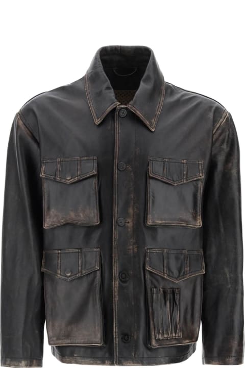 Coats & Jackets for Men Golden Goose Leone Aviator Jacket