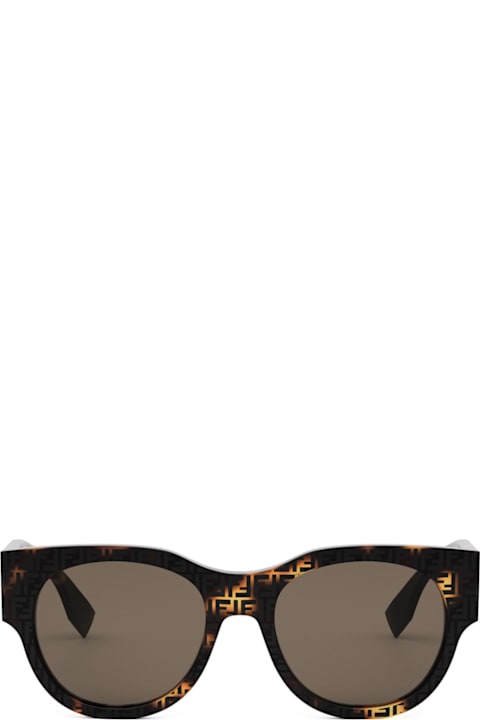 Eyewear for Women Fendi Eyewear Fe40147i 55e Havana/serigrafato Sunglasses