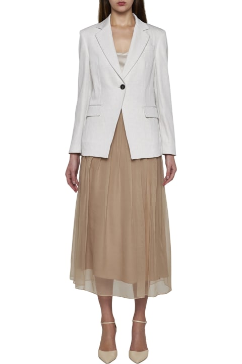 Skirts for Women Brunello Cucinelli Pleated Skirt