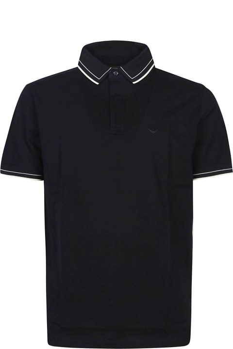 Emporio Armani Topwear for Men Emporio Armani Short Sleeve Polo Shirt