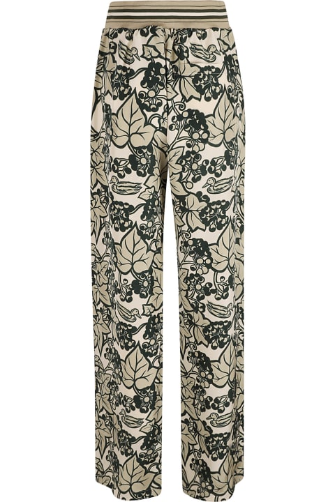 Burberry سراويل طويلة وقصيرة لـ السيدات Burberry Printed Trousers