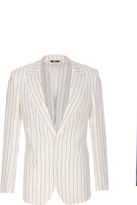 Dolce & Gabbana Clothing for Men Dolce & Gabbana Pinstriped Blazer