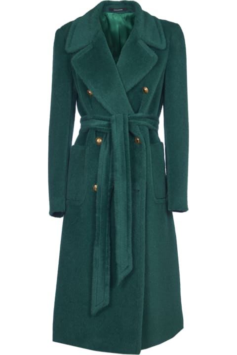 "maureen" Green Long Coat