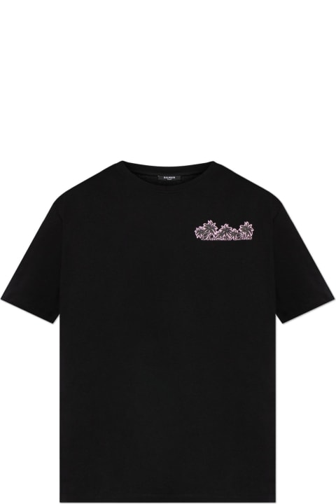 Topwear for Men Balmain Balmain T-shirt With Logo