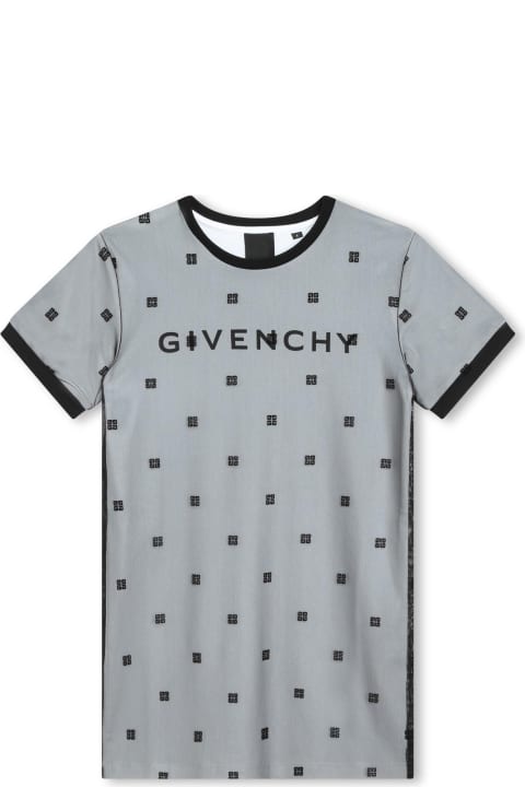 Givenchy Sale for Kids Givenchy T-shirt Model Dress With Logo