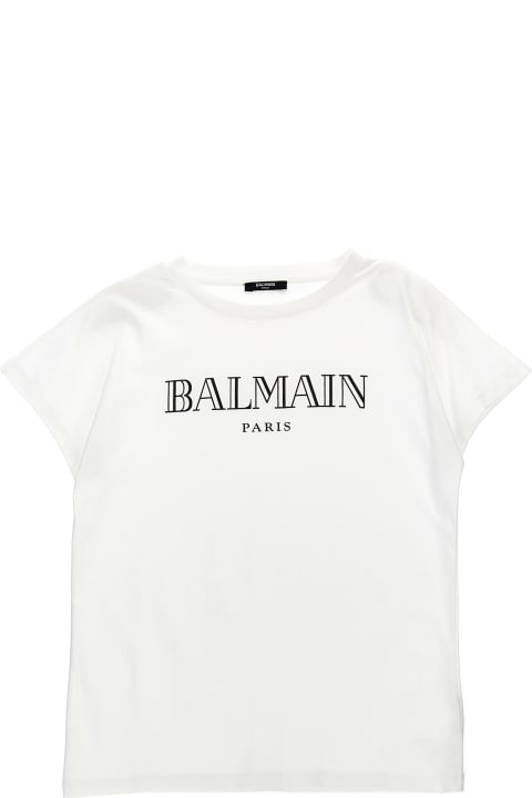 Topwear for Boys Balmain Logo Print T-shirt