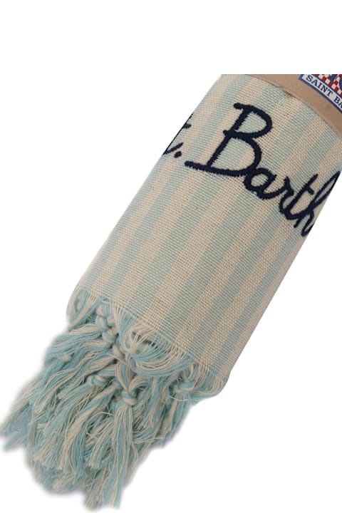 MC2 Saint Barth Accessories & Gifts for Boys MC2 Saint Barth Ultra Light Beach Towel With Fringe