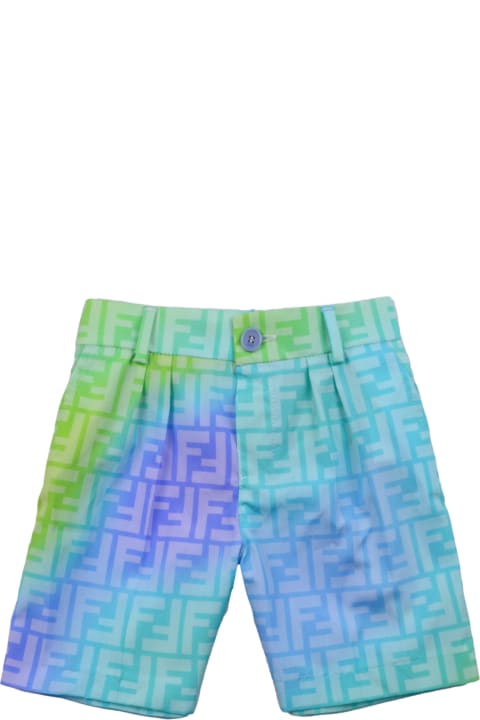 Shorts With Ff Print