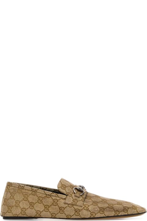 Gucci Gg Fabric Loafers