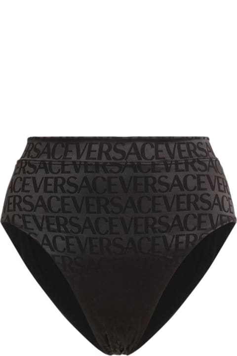 Underwear & Nightwear for Women Versace All Over Logo Briefs