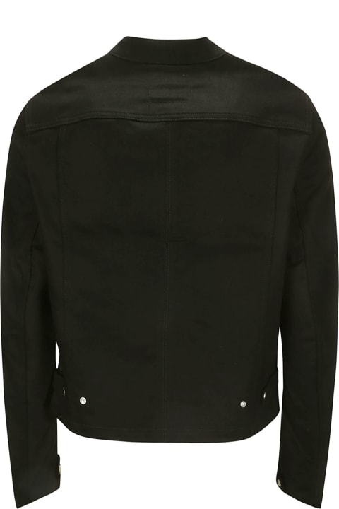 Courrèges Coats & Jackets for Men Courrèges Iconic Black Denim Biker Jacket