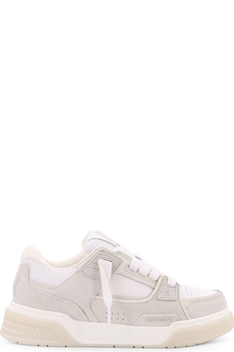 REPRESENT Shoes for Men REPRESENT Studio Mesh And Suede Low-top Sneakers