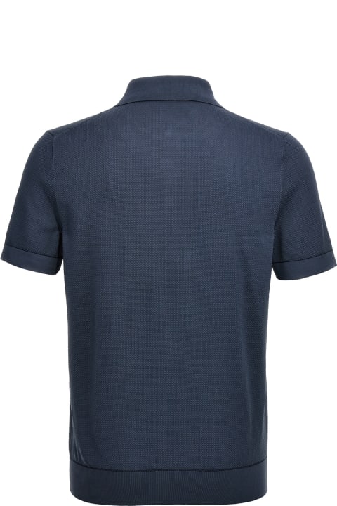 Brioni for Men Brioni Textured Polo Shirt