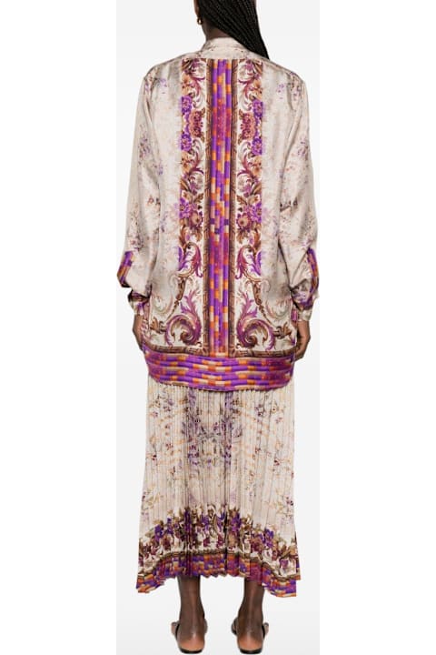 Pierre-Louis Mascia for Men Pierre-Louis Mascia Printed Silk Shirt