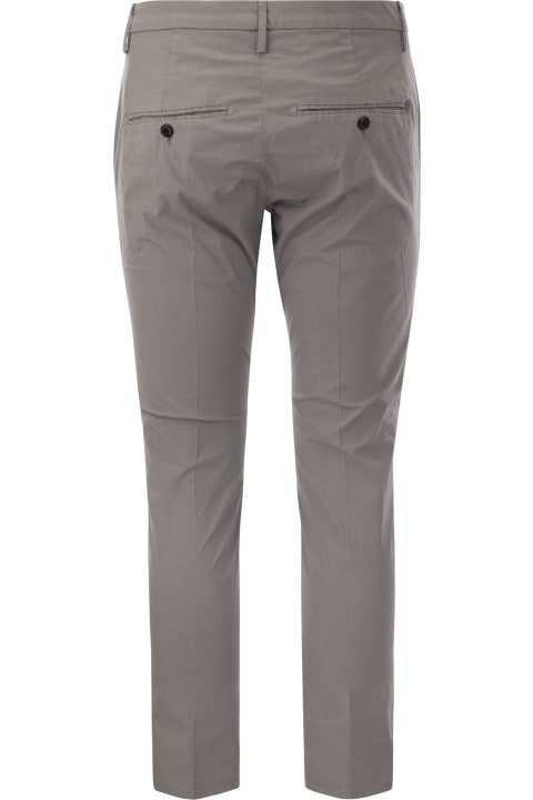 Fashion for Men Dondup Alfredo - Slim-fit Cotton Trousers