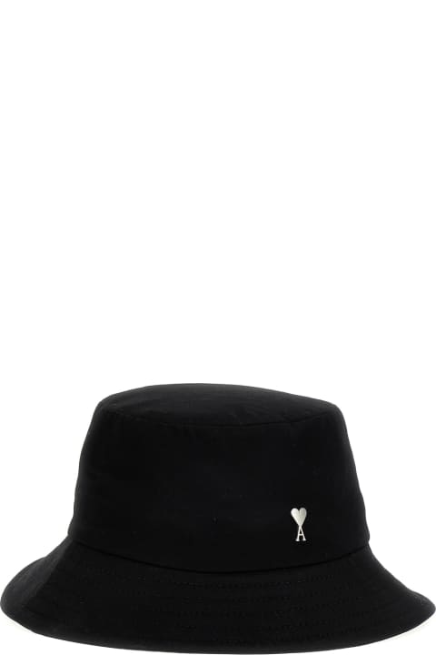 Ami Alexandre Mattiussi Hats for Men Ami Alexandre Mattiussi 'ami De Coeur' Bucket Hat