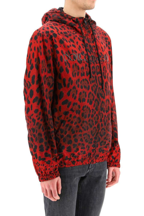 Coats & Jackets for Men Dolce & Gabbana Jacket With Animal Print