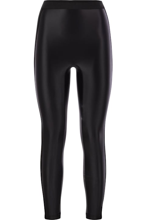 Elisabetta Franchi Pants & Shorts for Women Elisabetta Franchi Logoed Elastic Shiny Leggings