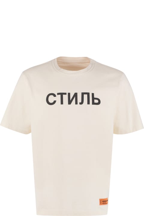 Fashion for Men HERON PRESTON Cotton T-shirt