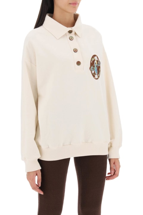 Tany Sweatshirt With Embroidered Patch