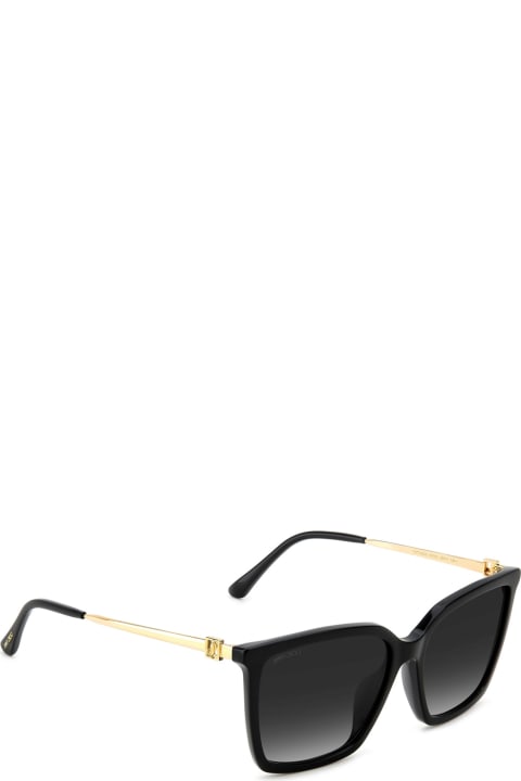 ウィメンズ Jimmy Choo Eyewearのアイウェア Jimmy Choo Eyewear Jc Totta/g/s 807/9o Black Sunglasses