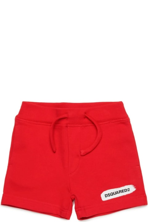 Bottoms for Baby Girls Dsquared2 Bermuda Con Stampa