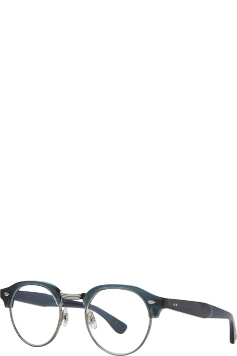Garrett Leight Eyewear for Women Garrett Leight Oakwood Navy-silver Glasses