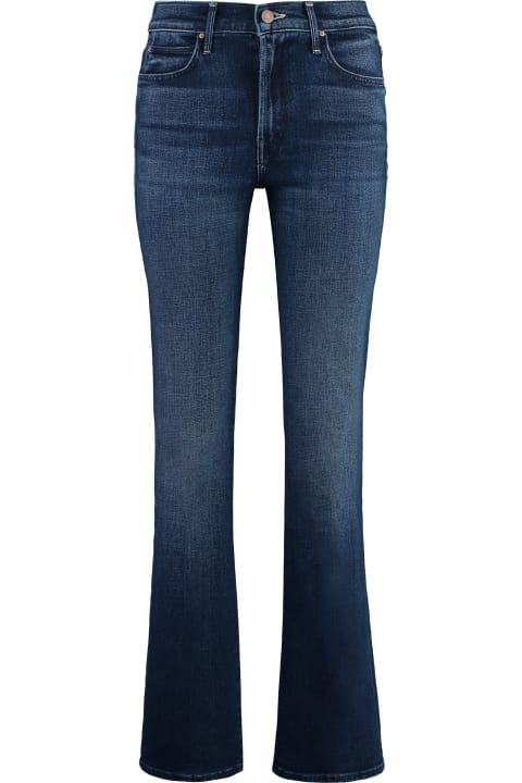 Mother Clothing for Women Mother The Hustler Ankle Fray Jeans