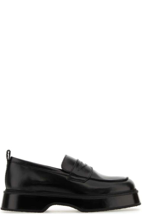 Ami Alexandre Mattiussi for Women Ami Alexandre Mattiussi Squared-toe Loafers Flat Shoes