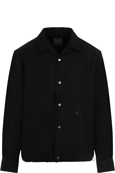 Givenchy قمصان لـ القسم الرجالي Givenchy Virgin Wool Shirt