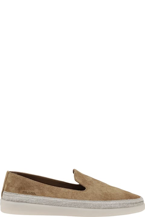 Prada Loafers & Boat Shoes for Women Prada Suede Loafers