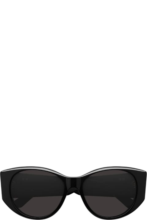 Balenciaga Eyewear for Kids Balenciaga Eyewear Balenciaga Bb0455s Linea Extreme 001 Black Grey Sunglasses