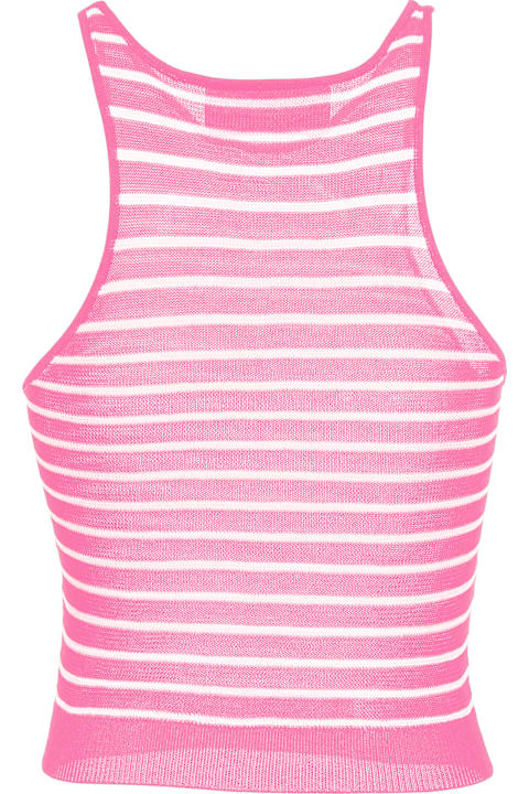 Chiara Ferragni for Kids Chiara Ferragni Chiara Ferragni Pink Sleeveless Top